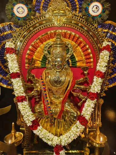 Temple Devotees at Anthikad